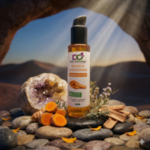 Haldi Chandan Face Wash | Skin Brightening & Golden Glow Therapy | DIJA Organic